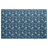 Tissu de méduse bleu profond (Fat Quarter)