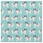 tissu de menton japonais, bleu clair (Échantillon)