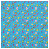 Tissu De mignons Germes de dessin (Échantillon)