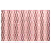 Tissu de mini-Pois blanc rouge (Yard)