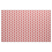 Tissu de mini-Pois blanc rouge (Fat Quarter)