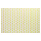 Tissu de mini-Pois jaune blanc (Yard)