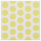 Tissu de mini-Pois jaune blanc (Fermer)