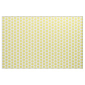 Tissu de mini-Pois jaune blanc (Fat Quarter)
