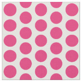 Tissu de mini-Pois rose blanc (Fermer)