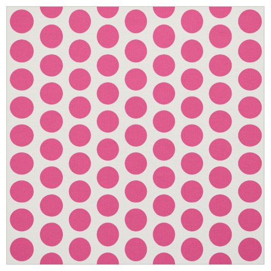 Tissu de mini-Pois rose blanc (Échantillon)