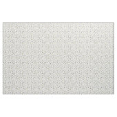 tissu de mode blanc vert art feuille (Yard)