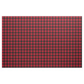 Tissu de Motif de bison de bison noir rouge (Yard)