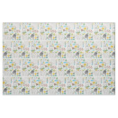 Tissu de motif de bouledogue (Fat Quarter)