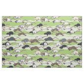 Tissu de motif de course de rat (Fat Quarter)