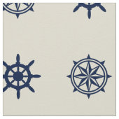 Tissu de motif de roue de bateau de rose de (Détail)