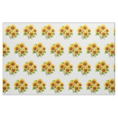 Tissu de Motif de tournesol boho rustique (Fat Quarter)