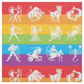 Tissu de motif d'impression d'arc-en-ciel de (Échantillon)