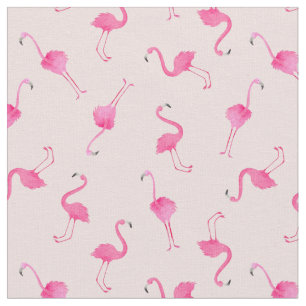 tissu de motif flamingo