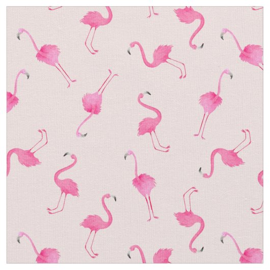 tissu de motif flamingo (Fermer)