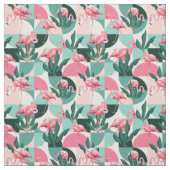 tissu de motif flamingo (Échantillon)
