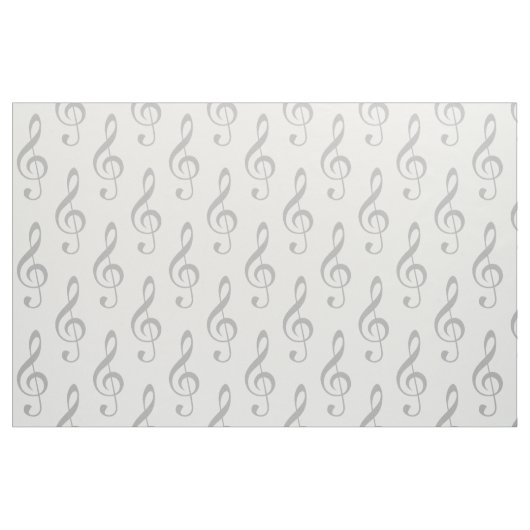 Tissu de Motif gris Treble (Fat Quarter)