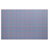 Tissu de motif plaid violet et bleu (Yard)