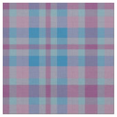 Tissu de motif plaid violet et bleu (Fermer)