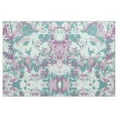 Tissu de Motif vert tropical exclusif (Fat Quarter)