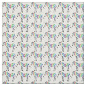 Tissu de motif zébrée (Échantillon)