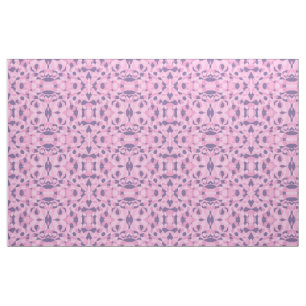 Tissu de Motifs géométriques Abstraits rose violet