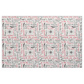 Tissu De Mots Pirates Cute (Fat Quarter)