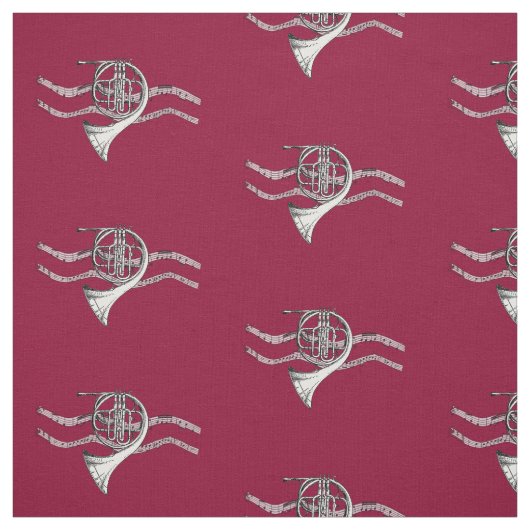 Tissu de musique de cor de harmonie (Échantillon)