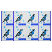 Tissu de neige tombante (Fat Quarter)