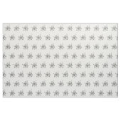 Tissu de nénuphar noir et blanc (Yard)