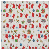 Tissu de Noël (Détail)