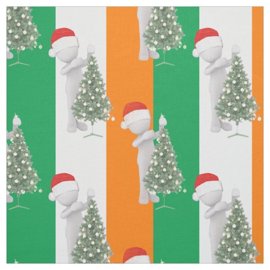 tissu de noël irlandais (Échantillon)