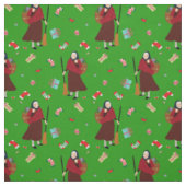 tissu de noël Witch Befana (Échantillon)