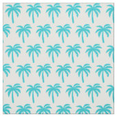 Tissu de palmier de turquoise d'Aqua (Échantillon)