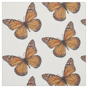Tissu de papillon de monarque
