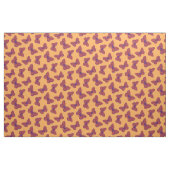 Tissu de papillon orange violet (Fat Quarter)