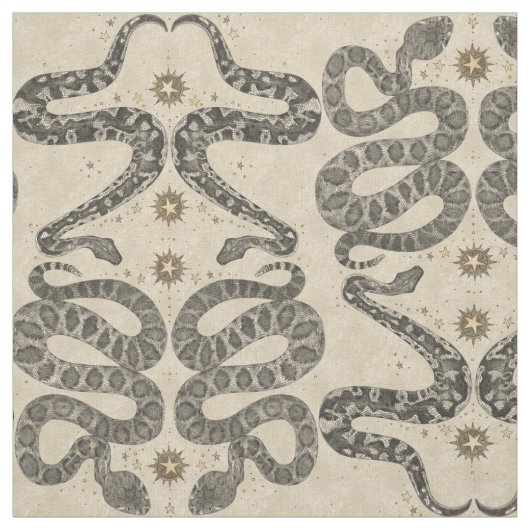 tissu de parchemin de serpents célestes (Échantillon)