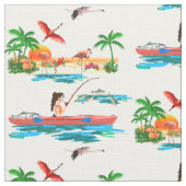 Tissu de pêche de kayak (Détail)