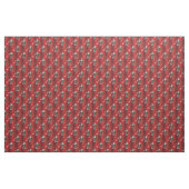tissu de père Noël léopard africain (Yard)