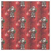 tissu de père Noël léopard africain (Échantillon)
