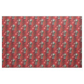 tissu de père Noël léopard africain (Fat Quarter)