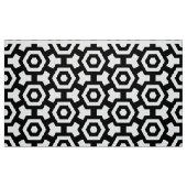 Tissu de peuplier des anneaux d'hexagone (Fat Quarter)