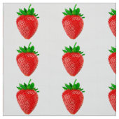 Tissu de peuplier en polyester à fraise (Échantillon)