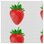 Tissu de peuplier en polyester à fraise (Fermer)