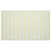 Tissu de peuplier imprimé, rayures jaune et blanch (Fat Quarter)