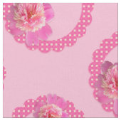 Tissu de pivoines roses (Fermer)