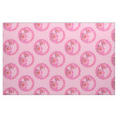 Tissu de pivoines roses (Fat Quarter)