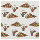Tissu de pizza amusante (Échantillon)