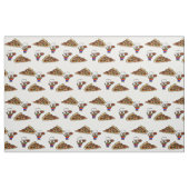Tissu de pizza amusante (Fat Quarter)