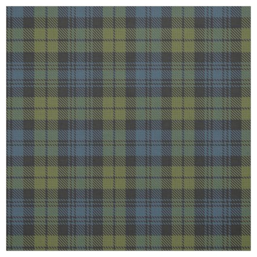 Tissu de plaid de tartan de Campbell d'écossais (Échantillon)